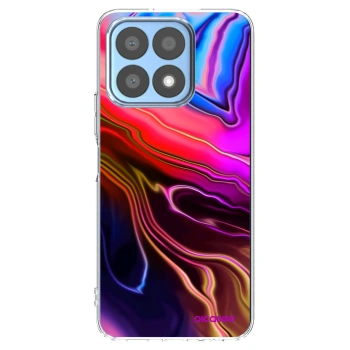 Picasee silikonski prozorni ovitek za Honor X8a - Electric