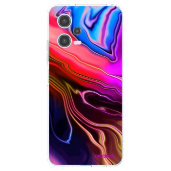 Picasee silikonski prozorni ovitek za Xiaomi Redmi Note 12 5G - Electric
