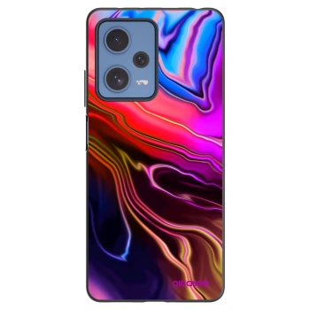 Picasee silikonski črni ovitek za Xiaomi Redmi Note 12 Pro 5G - Electric