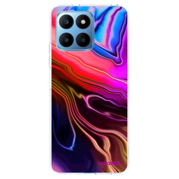 Picasee silikonski prozorni ovitek za Honor 70 Lite - Electric