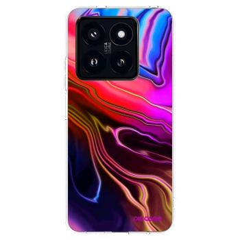 Picasee silikonski prozorni ovitek za Xiaomi 14 Pro - Electric