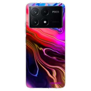 Picasee silikonski prozorni ovitek za Xiaomi Poco X6 Pro - Electric
