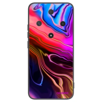 Picasee silikonski črni ovitek za Honor Magic6 Lite 5G - Electric