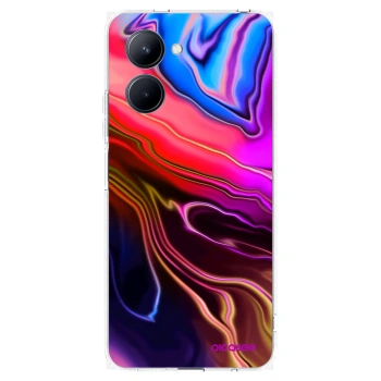 Picasee silikonski prozorni ovitek za Realme C33 (2023) - Electric