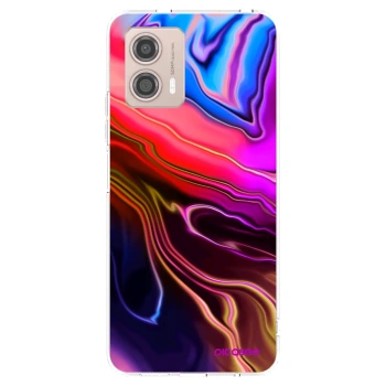 Picasee silikonski prozorni ovitek za Motorola Moto G53 5G - Electric