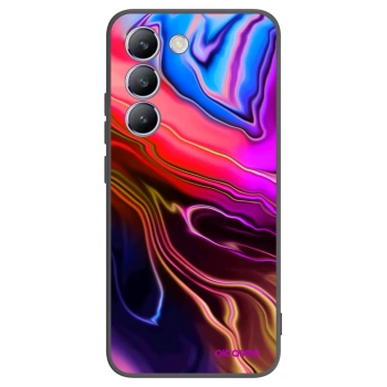 Picasee silikonski črni ovitek za Vivo V40 SE 5G - Electric