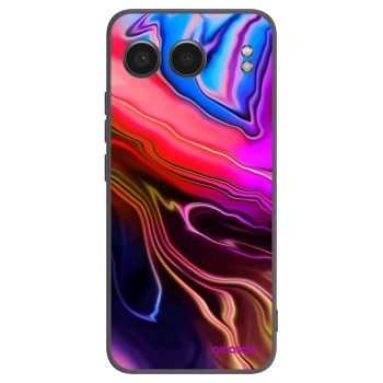 Picasee silikonski črni ovitek za OnePlus Nord 4 - Electric