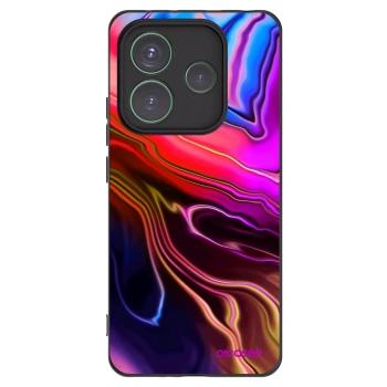 Picasee silikonski črni ovitek za Xiaomi Redmi Note 14 5G - Electric