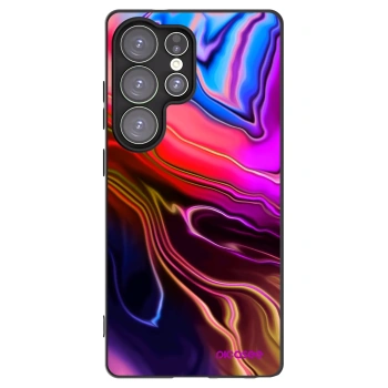 Picasee silikonski črni ovitek za Samsung Galaxy S25 Ultra 5G - Electric