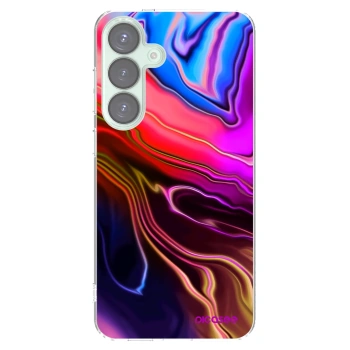 Picasee silikonski prozorni ovitek za Samsung Galaxy S25+ 5G - Electric