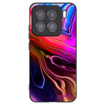Picasee silikonski črni ovitek za Xiaomi 15 - Electric