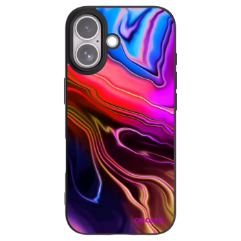 Picasee silikonski črni ovitek za Apple iPhone 17 - Electric