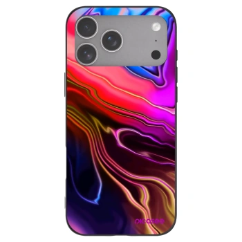 Picasee silikonski črni ovitek za Apple iPhone 18 Pro Max - Electric