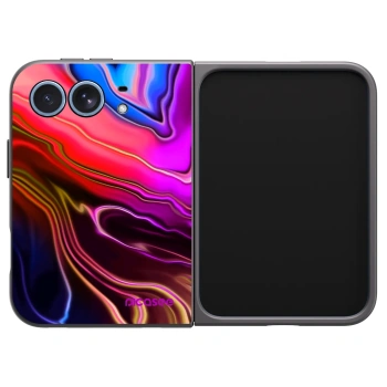 Picasee silikonski črni ovitek za Apple iPhone Duo - Electric