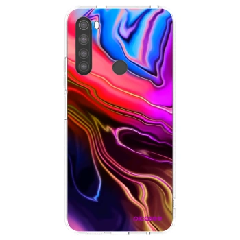 Picasee silikonski prozorni ovitek za Xiaomi Redmi Note 8 - Electric