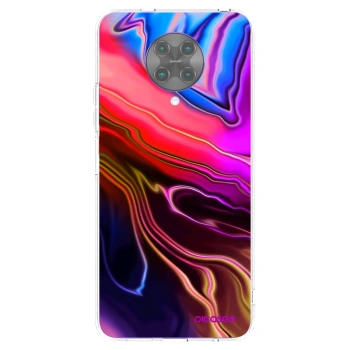 Picasee silikonski prozorni ovitek za Xiaomi Poco F2 Pro - Electric