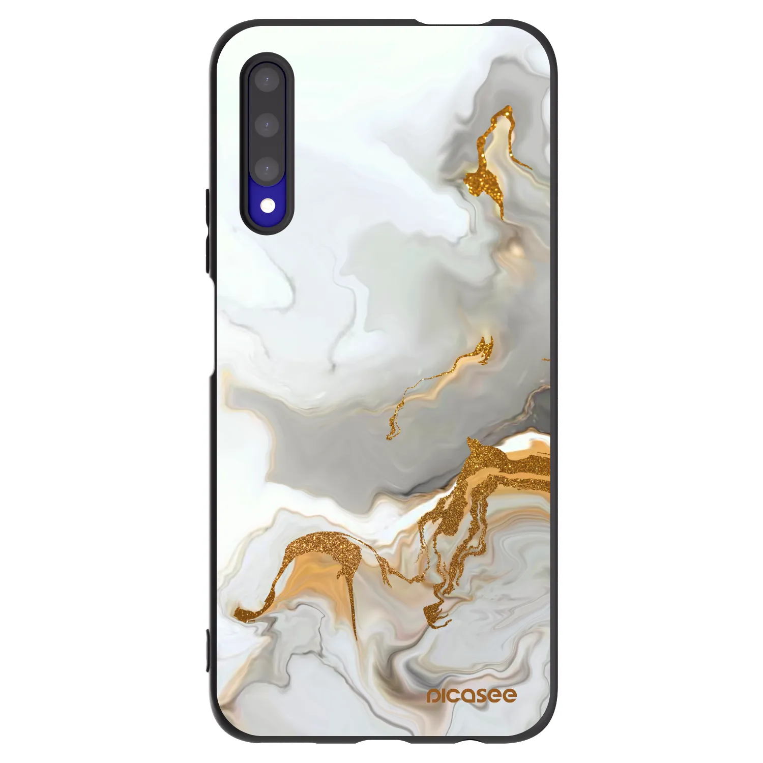 Picasee silikonski črni ovitek za Honor 9X Pro - Her
