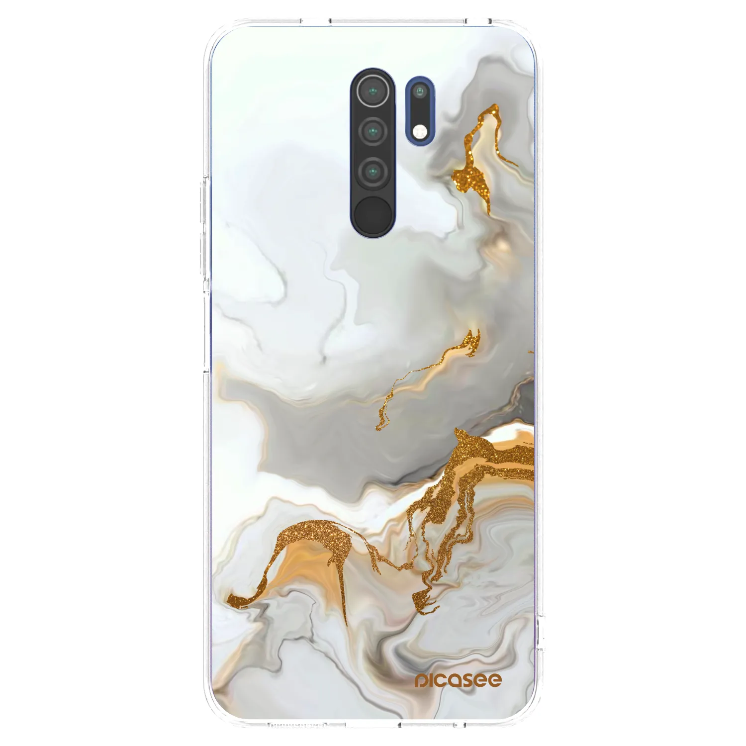 Picasee silikonski prozorni ovitek za Xiaomi Redmi 9 - Her