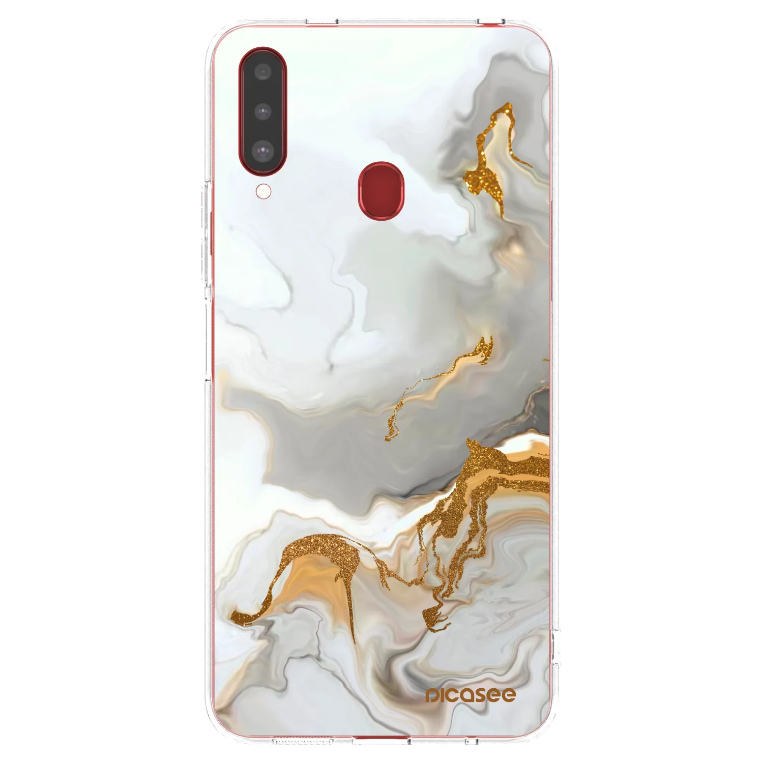 Picasee silikonski prozorni ovitek za Samsung Galaxy A20s - Her