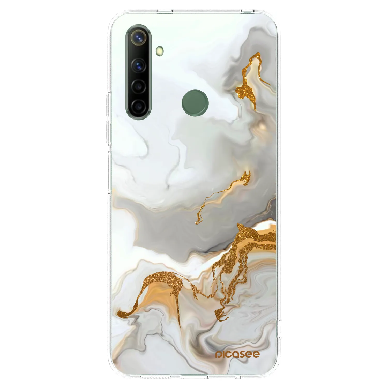 Picasee silikonski prozorni ovitek za Realme 6i - Her