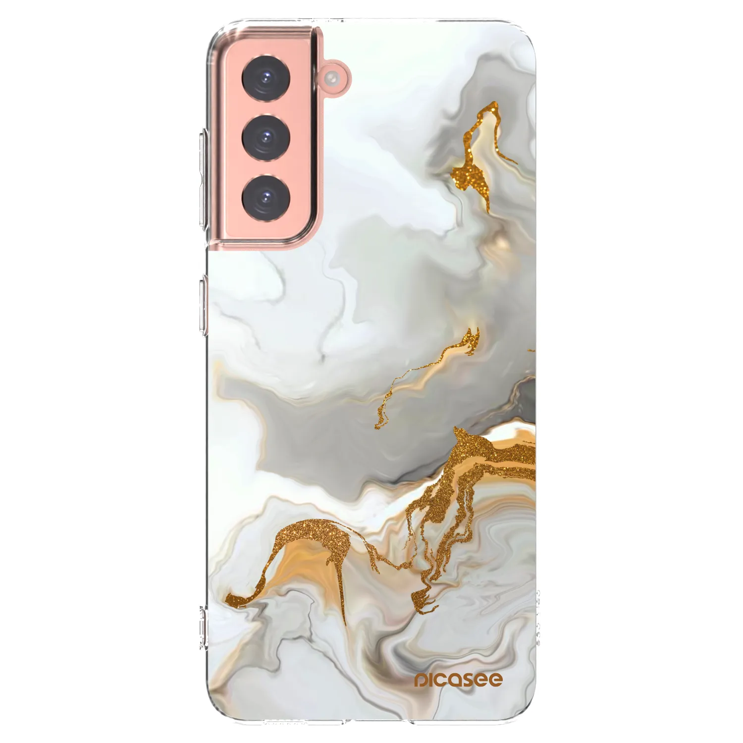 Picasee silikonski prozorni ovitek za Samsung Galaxy S21 5G G991B - Her