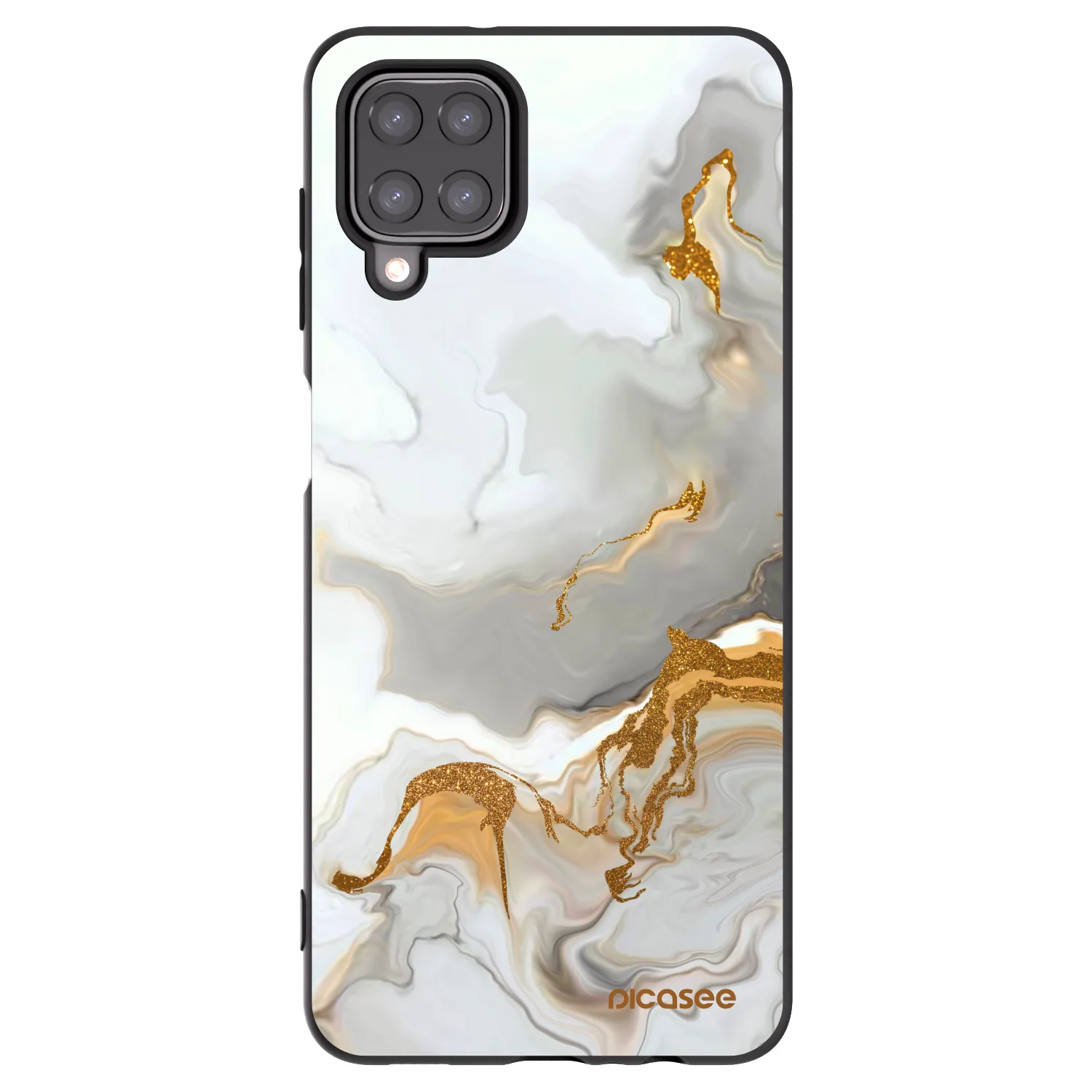 Picasee silikonski črni ovitek za Samsung Galaxy A12 A125F - Her