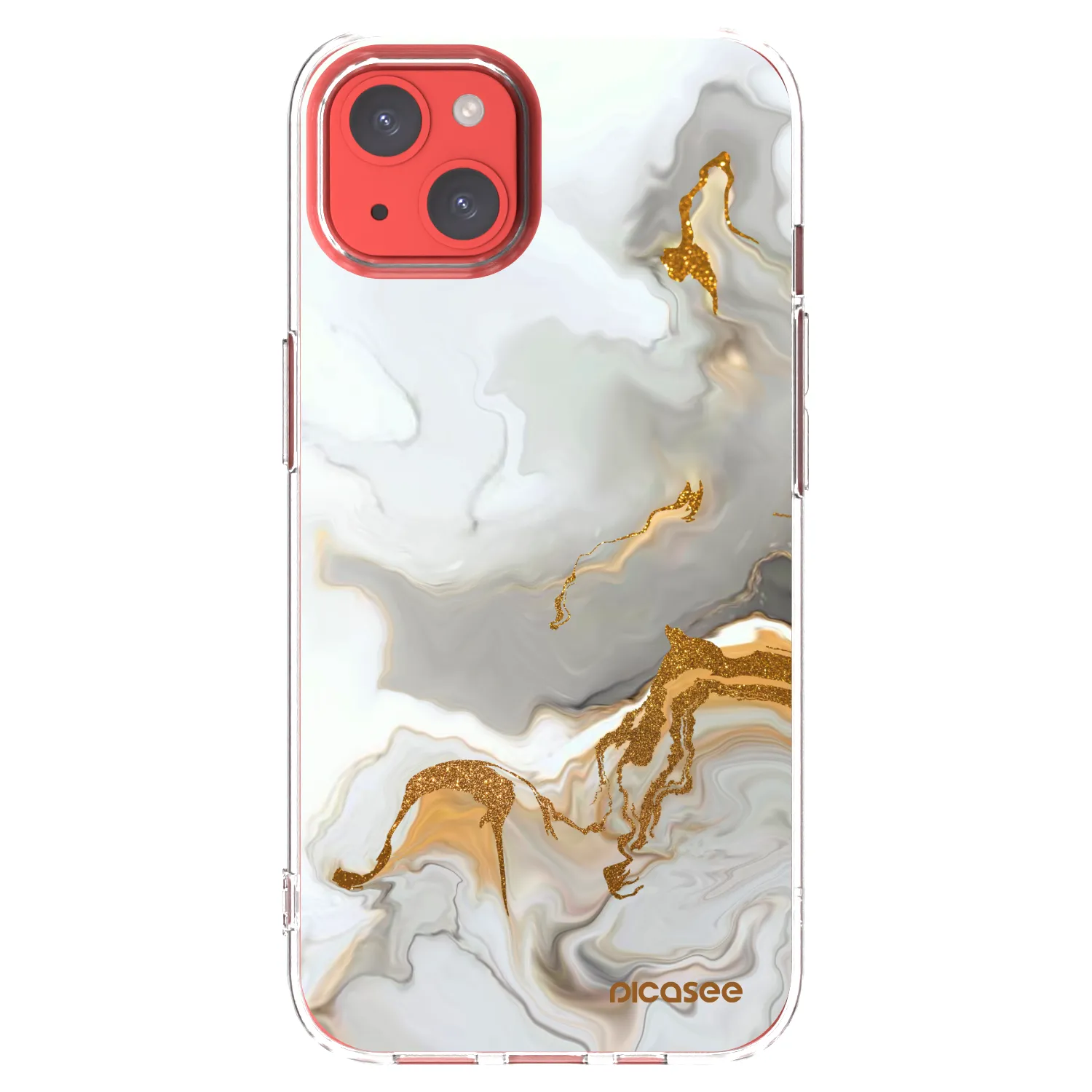 Picasee silikonski prozorni ovitek za Apple iPhone 13 - Her