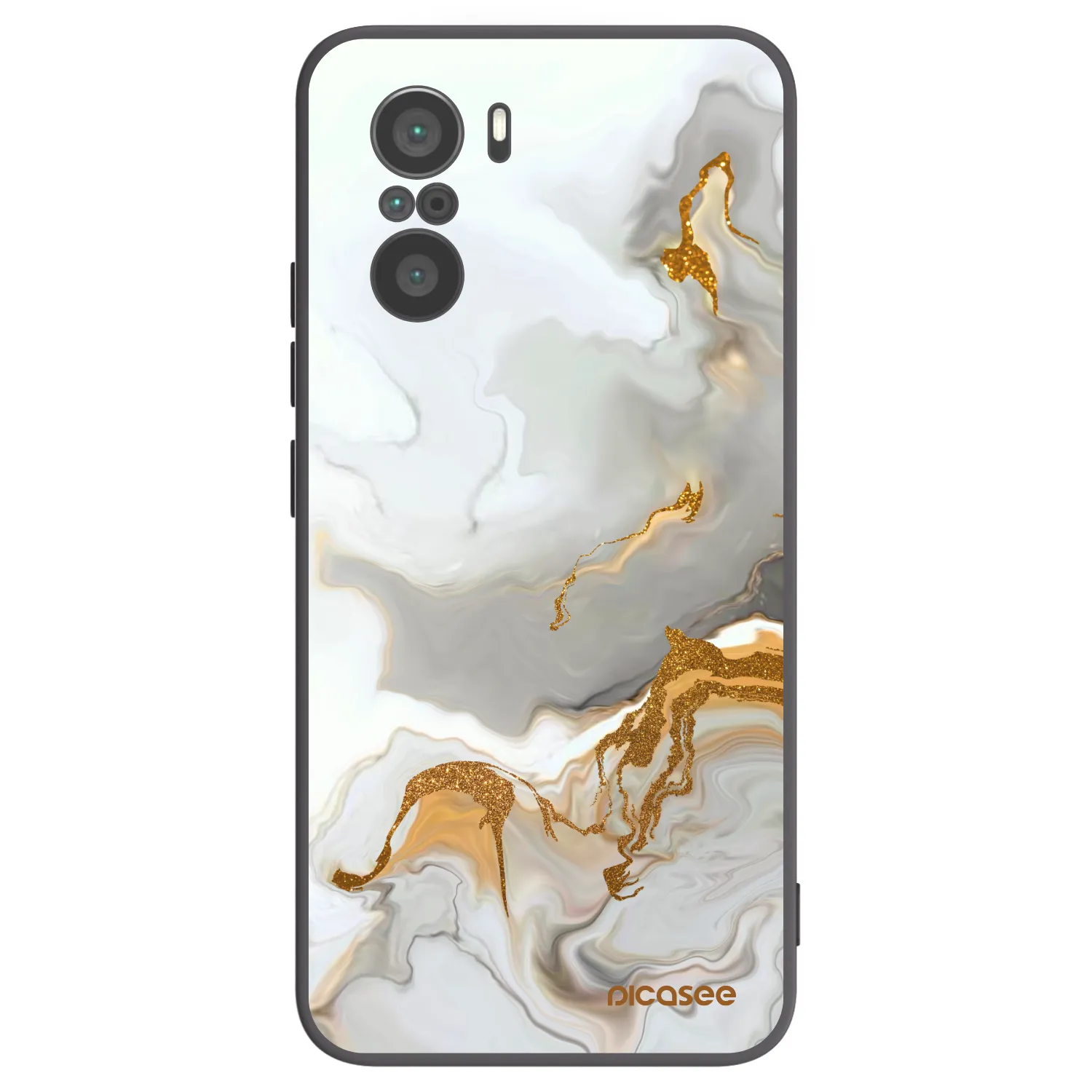 Picasee silikonski črni ovitek za Xiaomi Poco F3 - Her