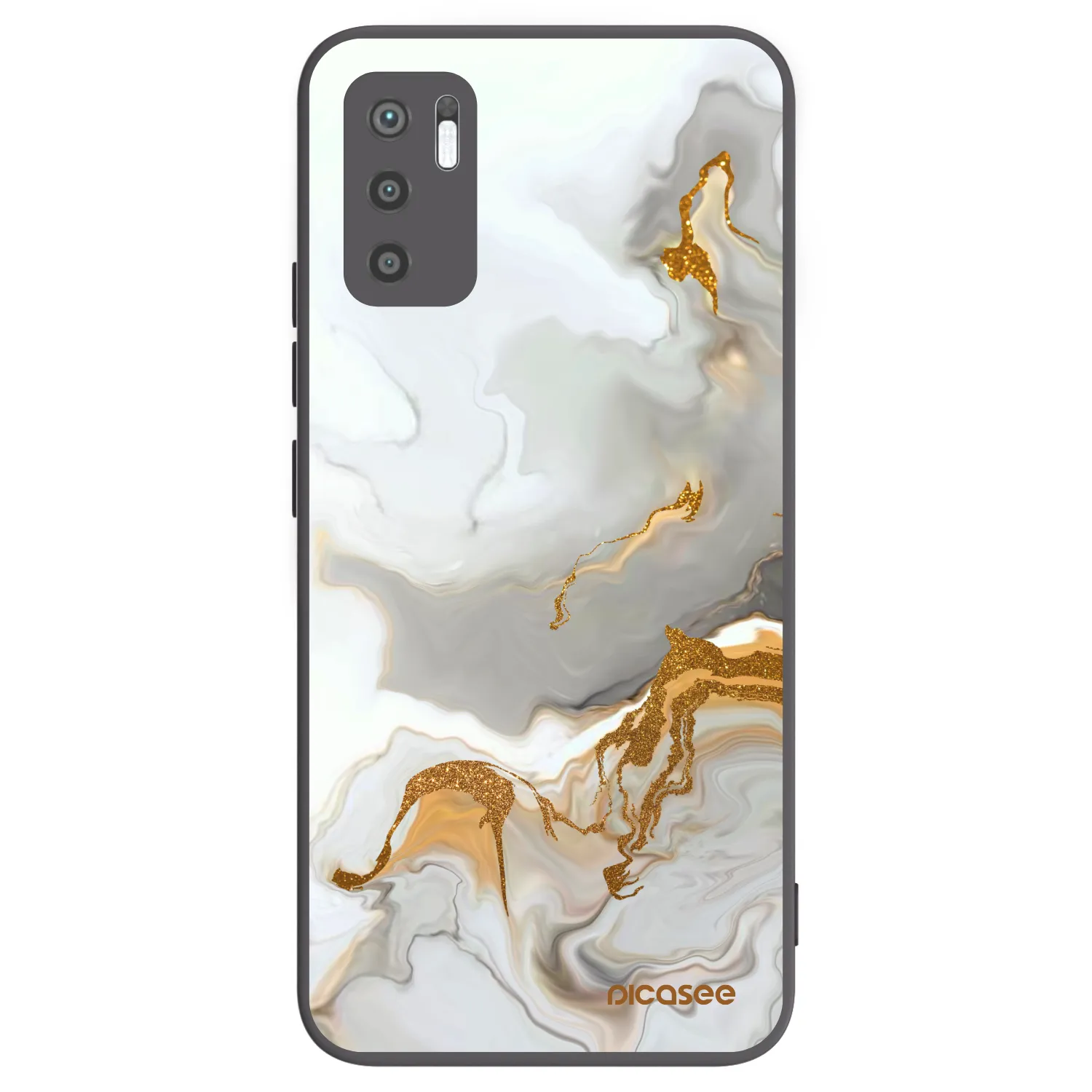 Picasee silikonski črni ovitek za Xiaomi Redmi Note 10 5G - Her