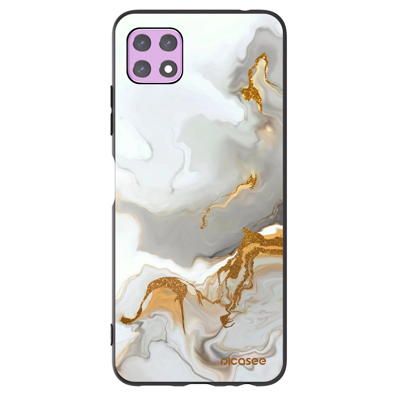 Picasee silikonski črni ovitek za Samsung Galaxy A22 A226B 5G - Her