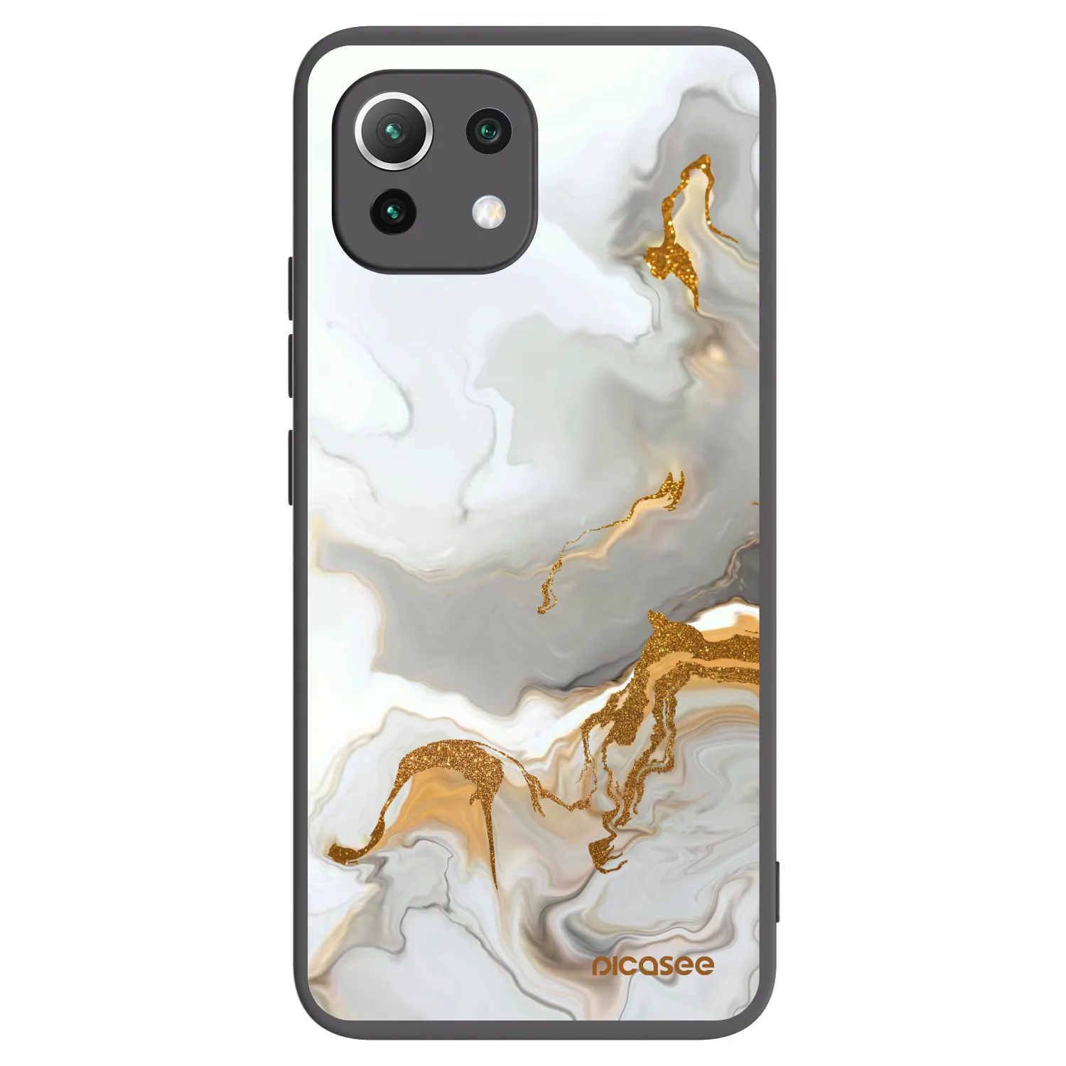 Picasee silikonski črni ovitek za Xiaomi 11 Lite 5G NE - Her