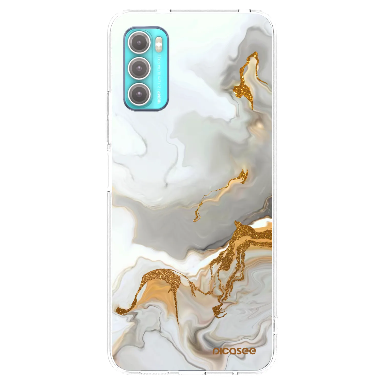 Picasee silikonski prozorni ovitek za Motorola Moto G60 - Her