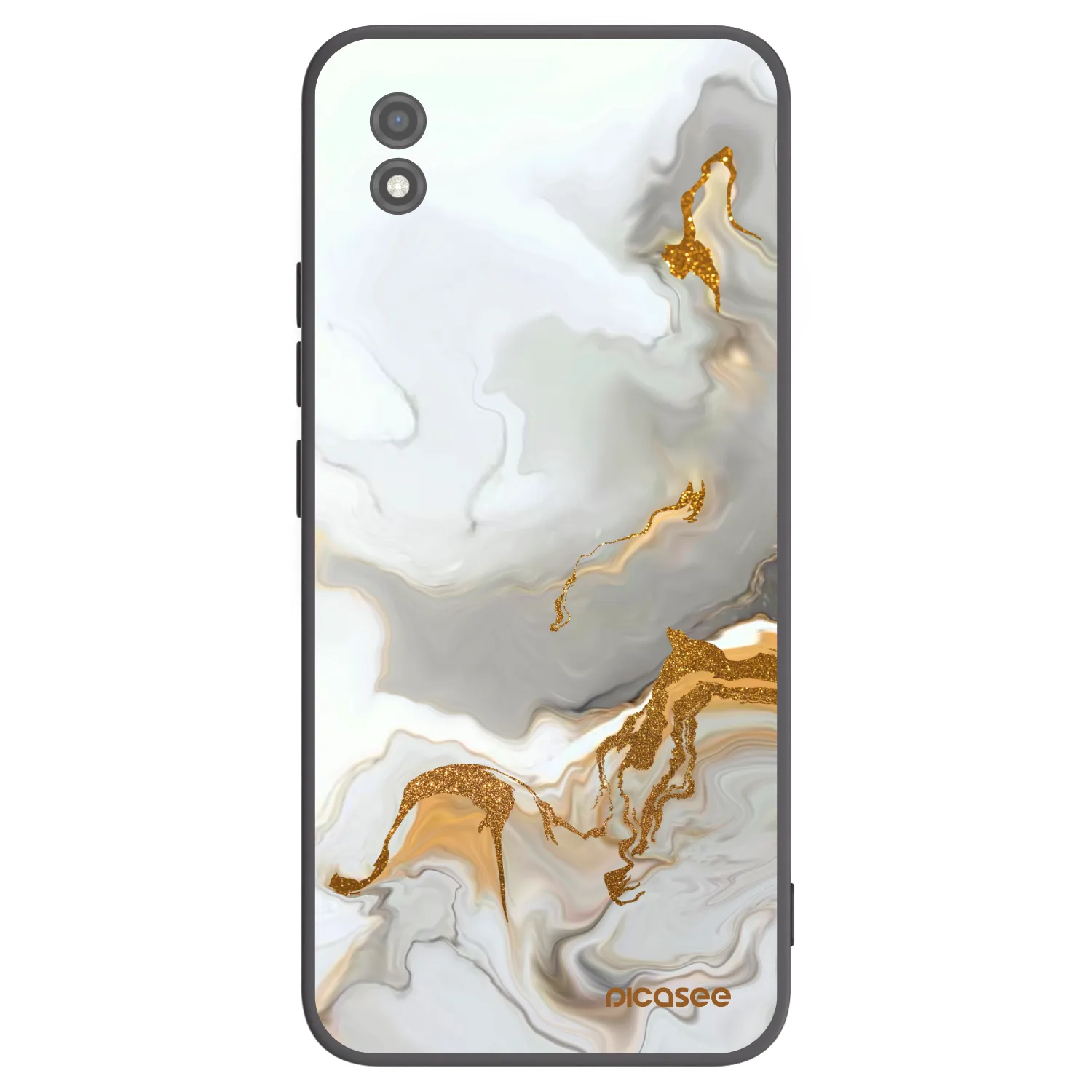 Picasee silikonski črni ovitek za Realme C11 (2021) - Her