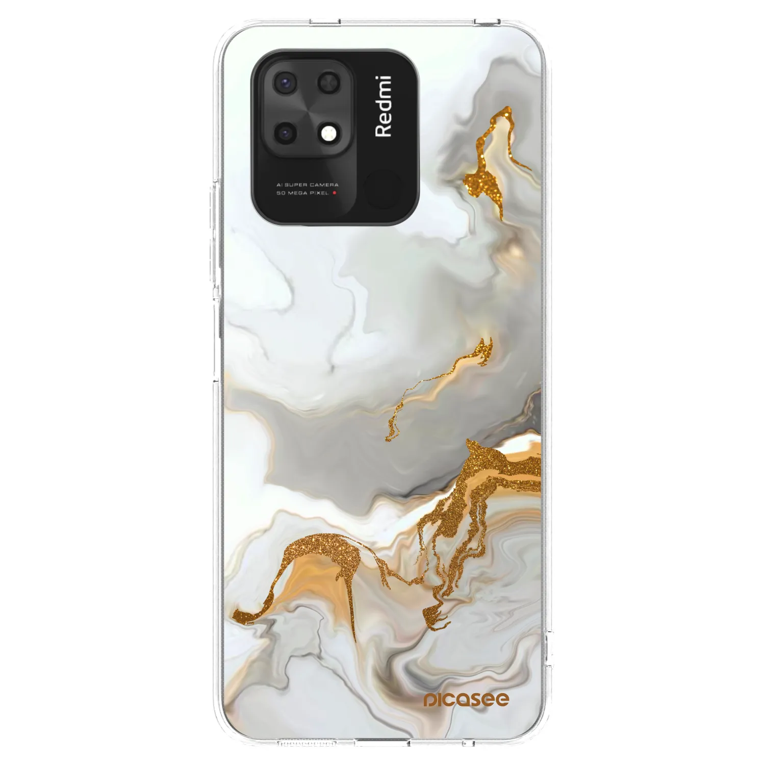 Picasee silikonski prozorni ovitek za Xiaomi Redmi 10C - Her