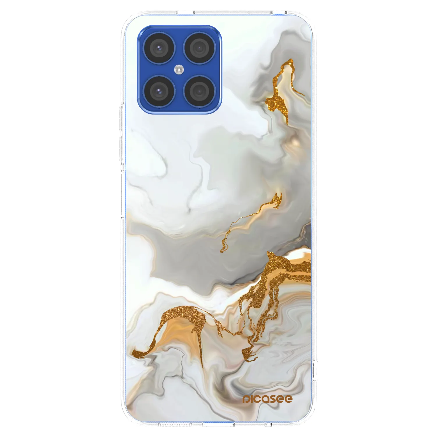 Picasee silikonski prozorni ovitek za Honor X8 4G - Her