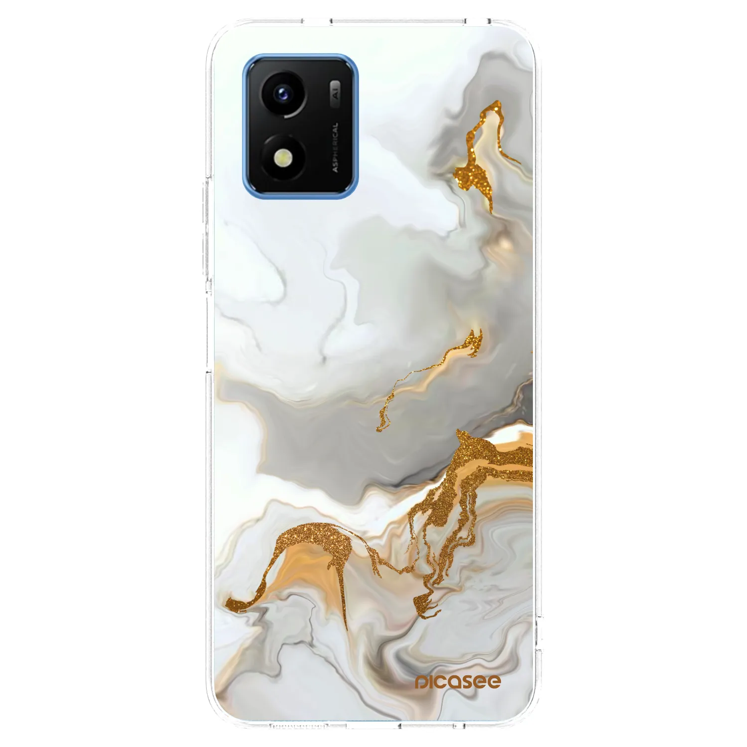 Picasee silikonski prozorni ovitek za Vivo Y01 - Her