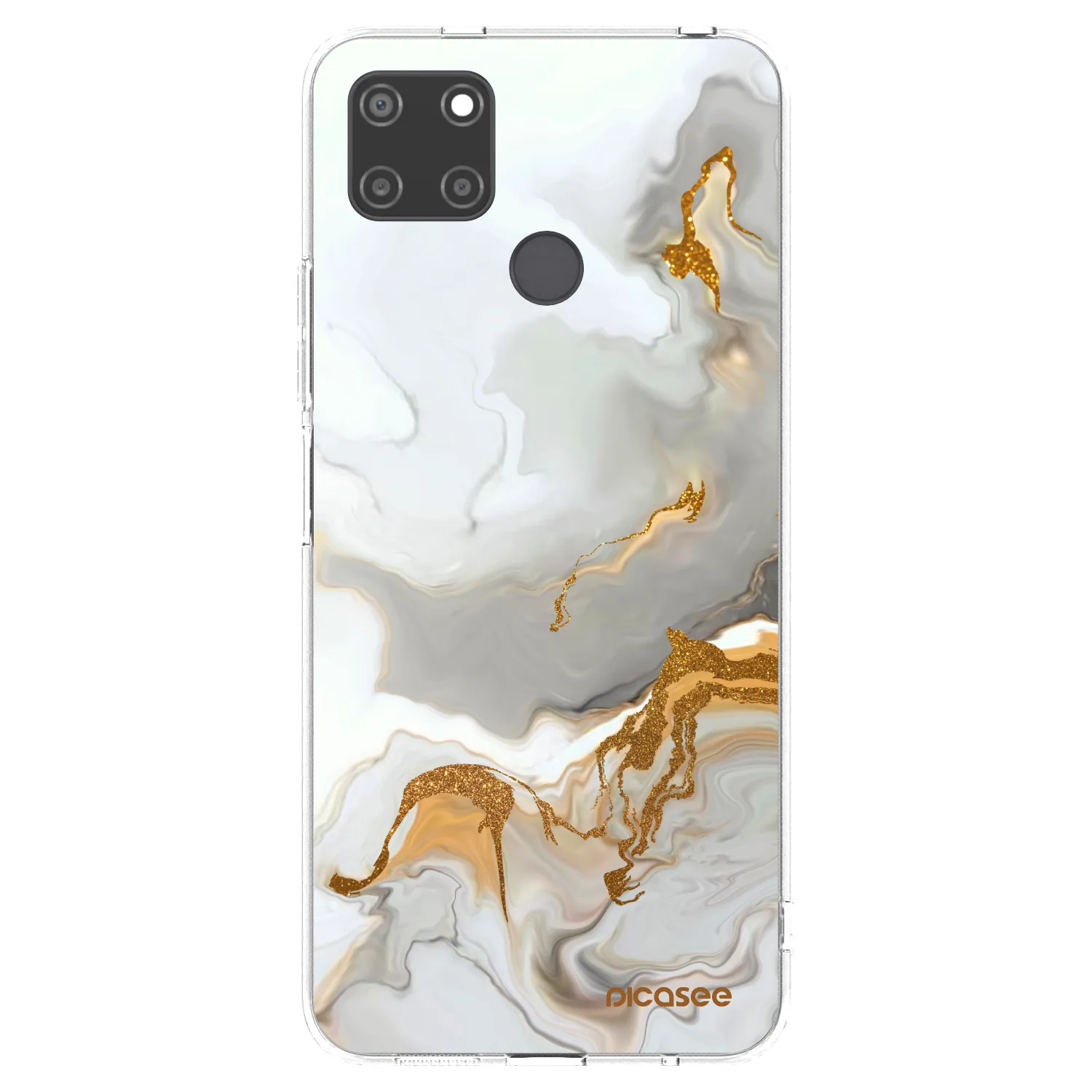 Picasee silikonski prozorni ovitek za Realme C21Y - Her