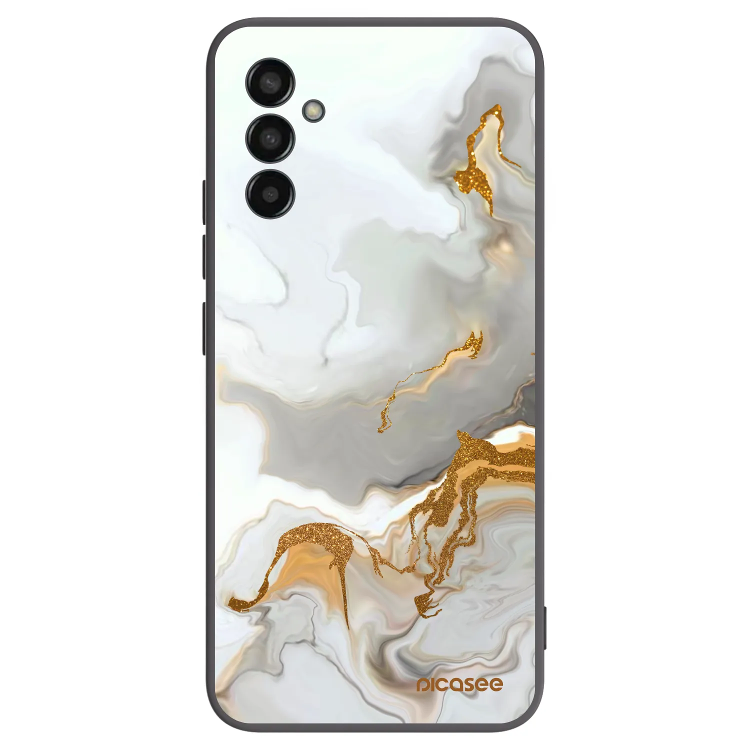 Picasee silikonski črni ovitek za Samsung Galaxy M13 M135F - Her