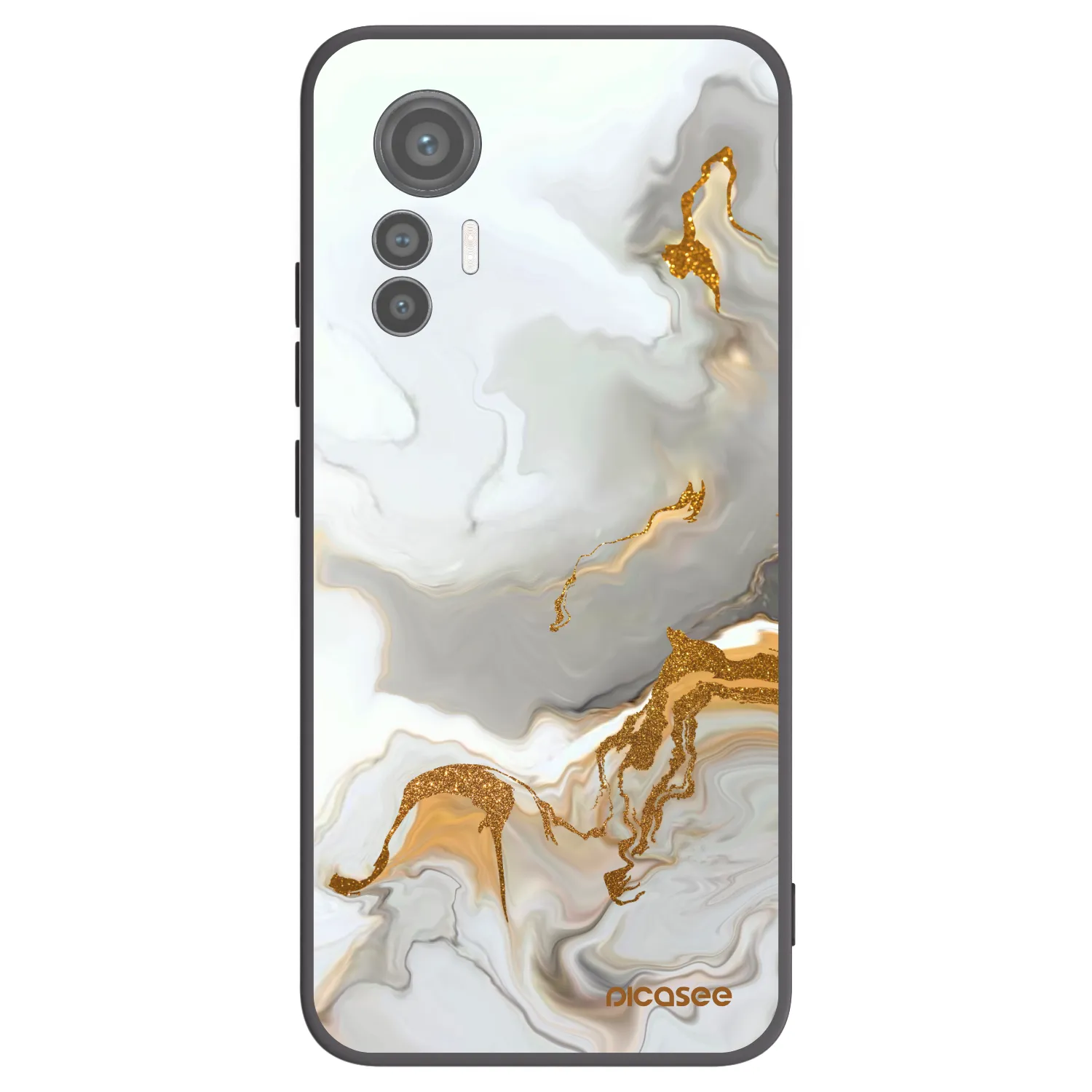 Picasee silikonski črni ovitek za Xiaomi 12 Lite - Her