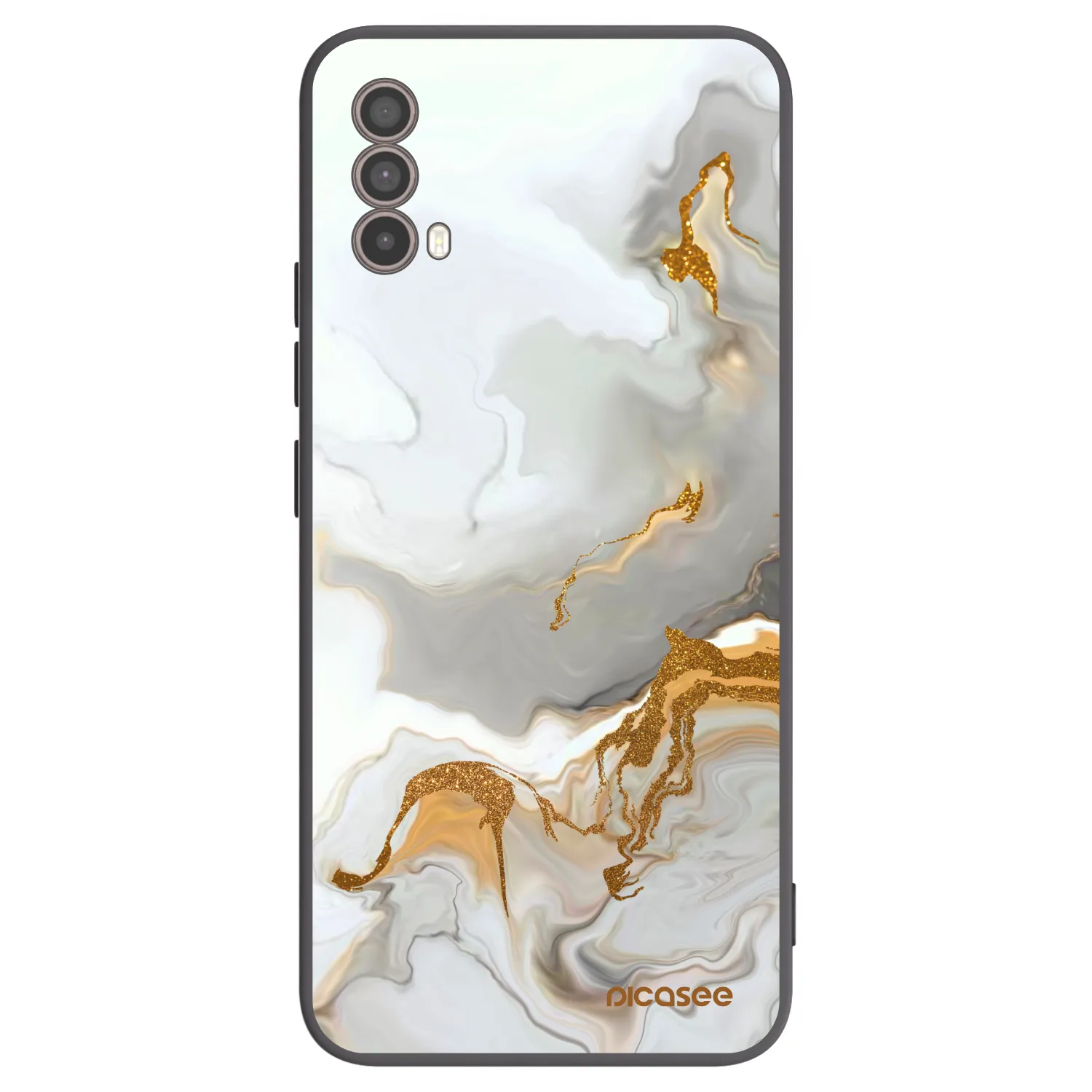 Picasee silikonski črni ovitek za Motorola Moto E40 - Her