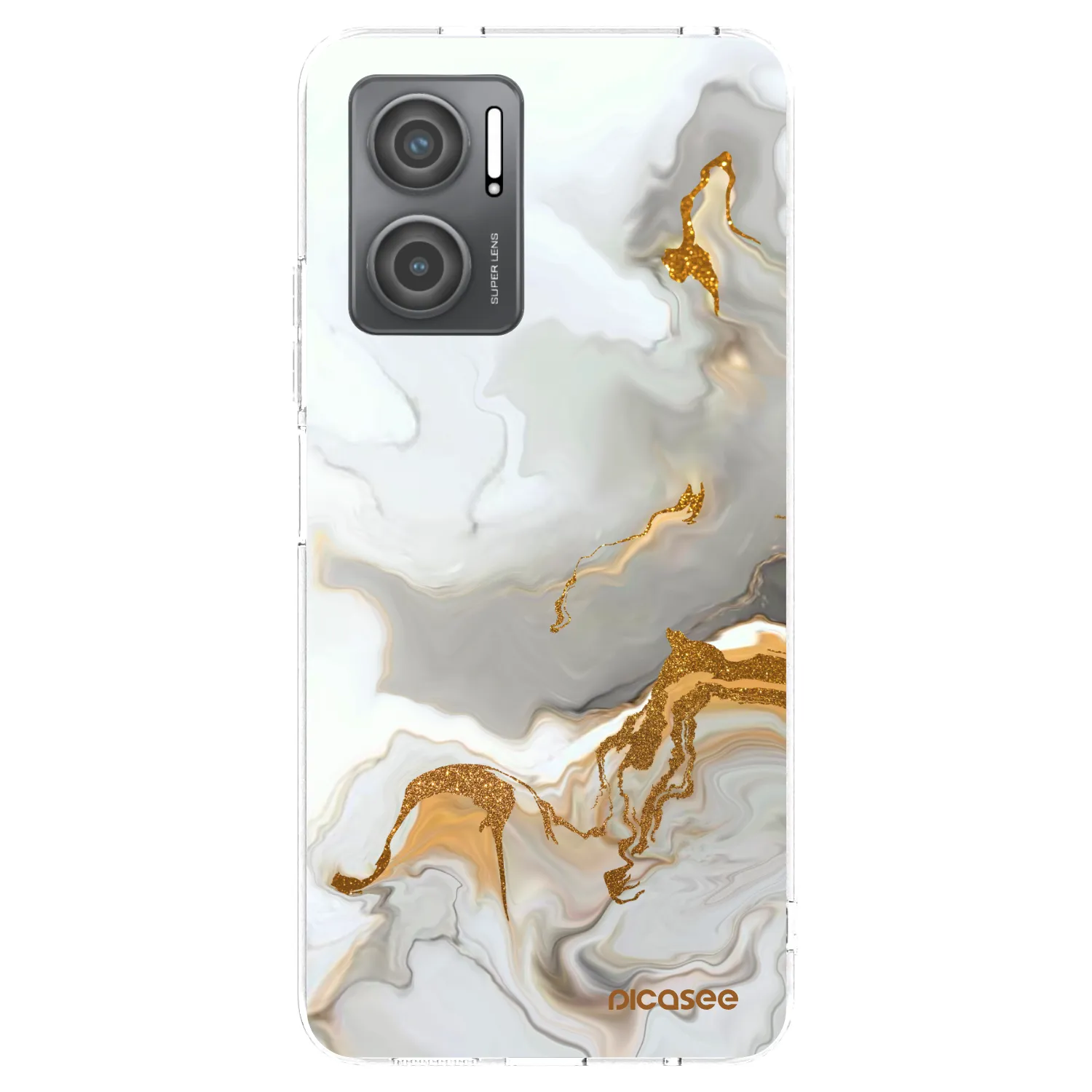 Picasee silikonski prozorni ovitek za Xiaomi Redmi 10 5G - Her