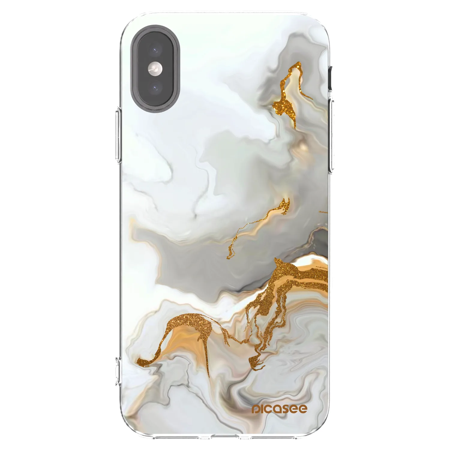 Picasee silikonski prozorni ovitek za Apple iPhone X/XS - Her
