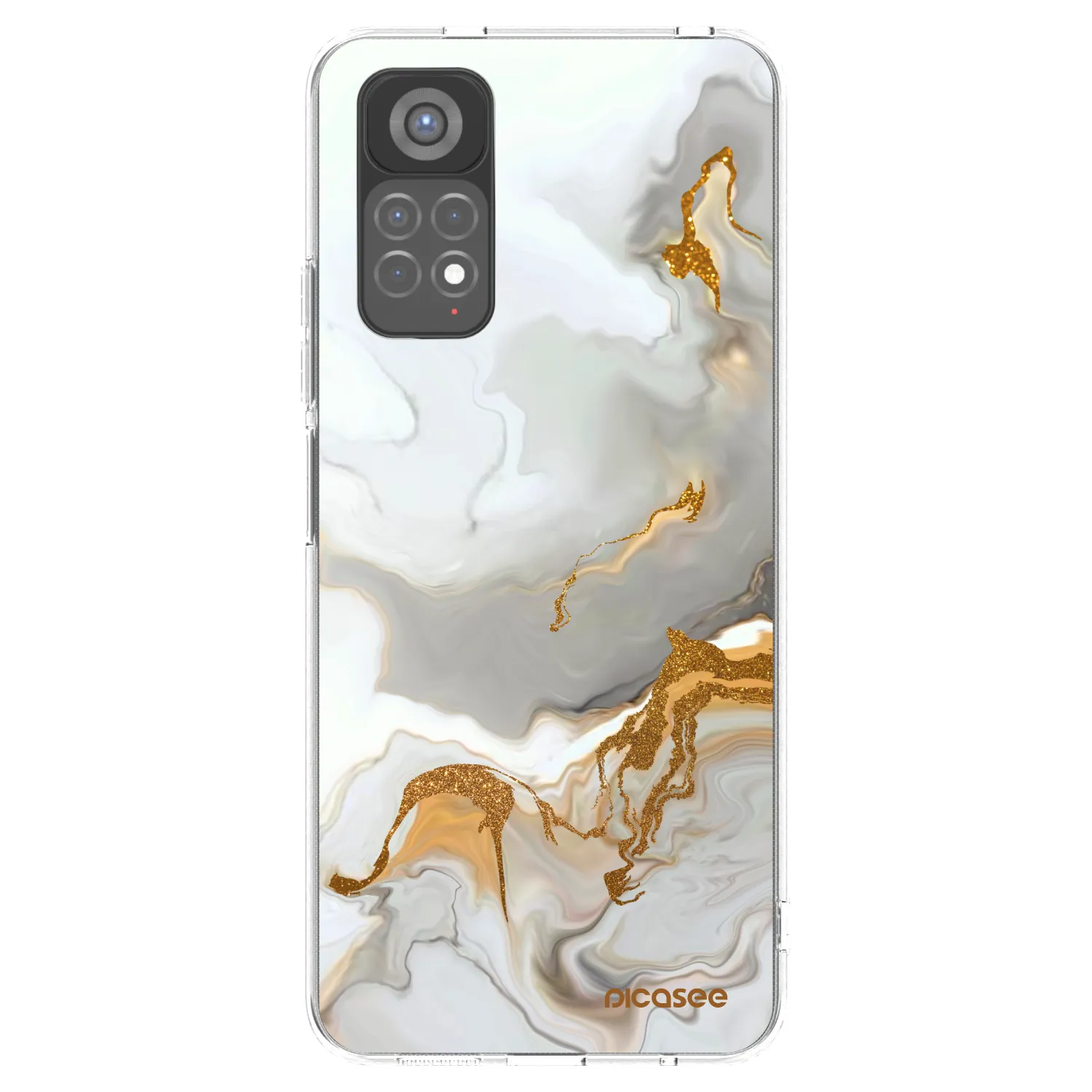 Picasee silikonski prozorni ovitek za Xiaomi Redmi Note 11S 5G - Her