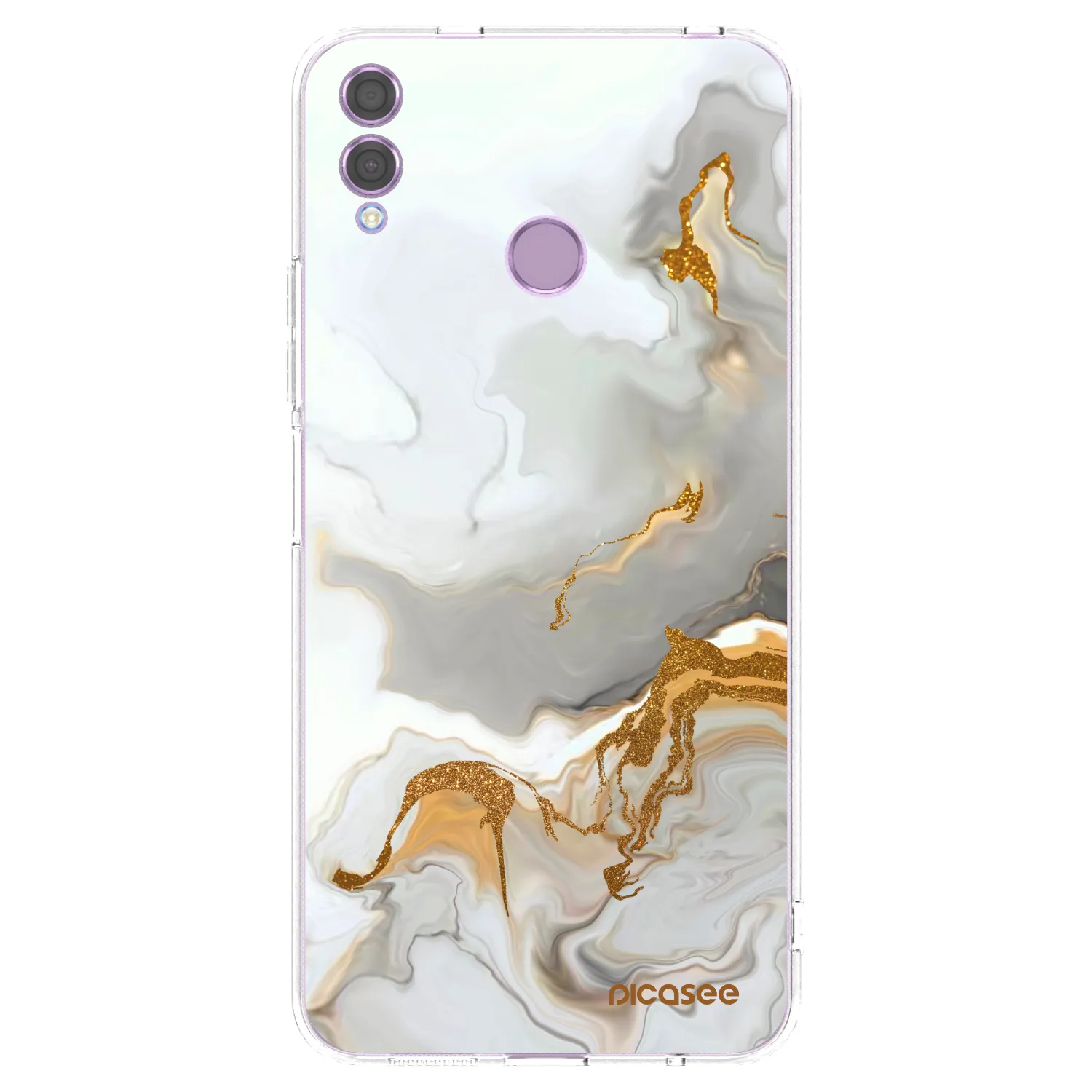 Picasee silikonski prozorni ovitek za Honor 8X - Her