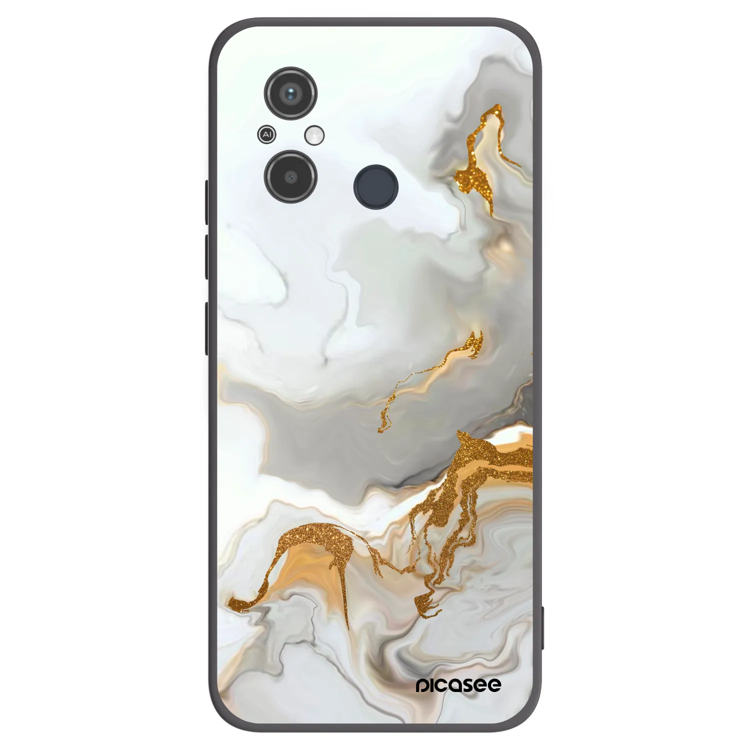 Picasee silikonski črni ovitek za Xiaomi Redmi 12C - Her