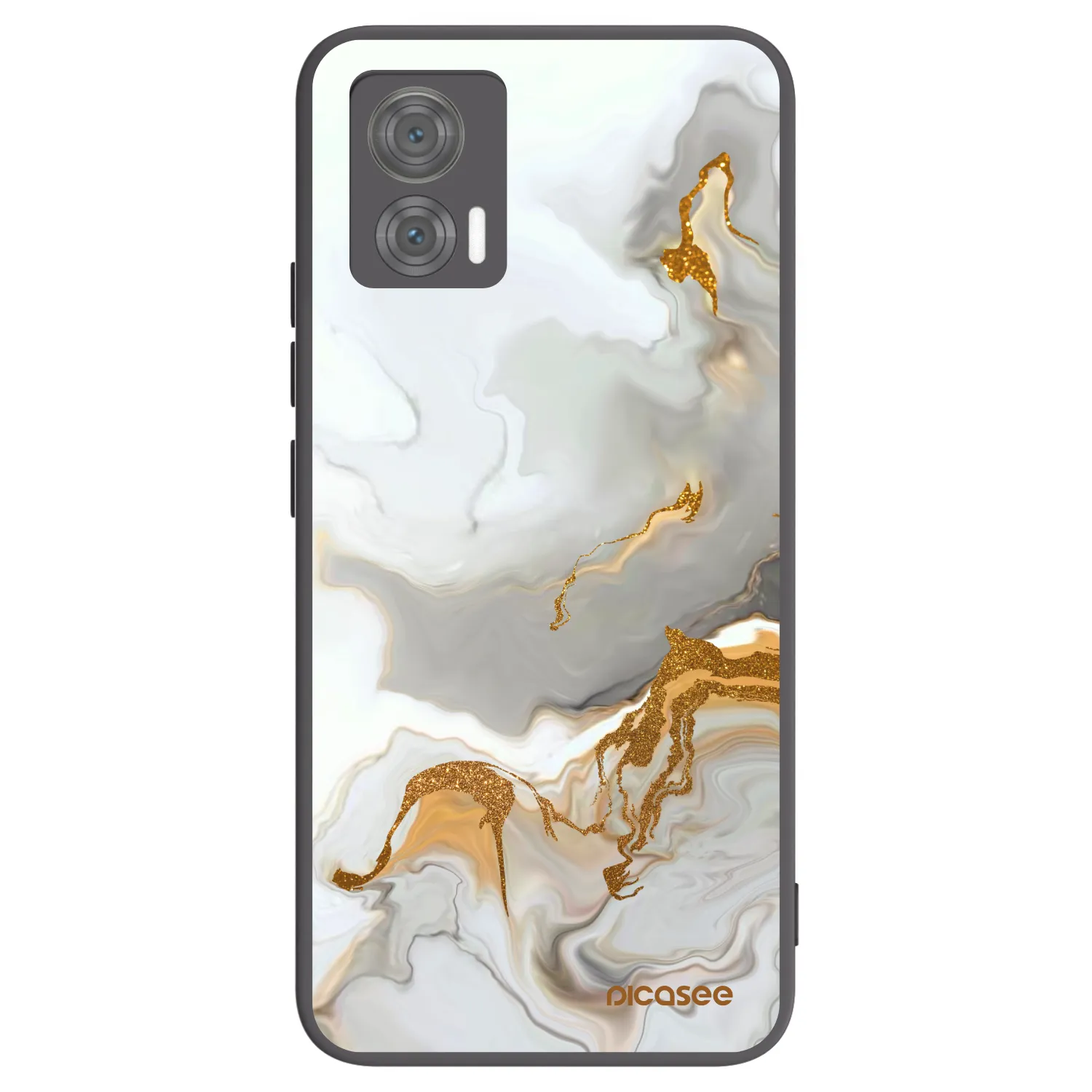 Picasee silikonski črni ovitek za Motorola Edge 30 Neo - Her