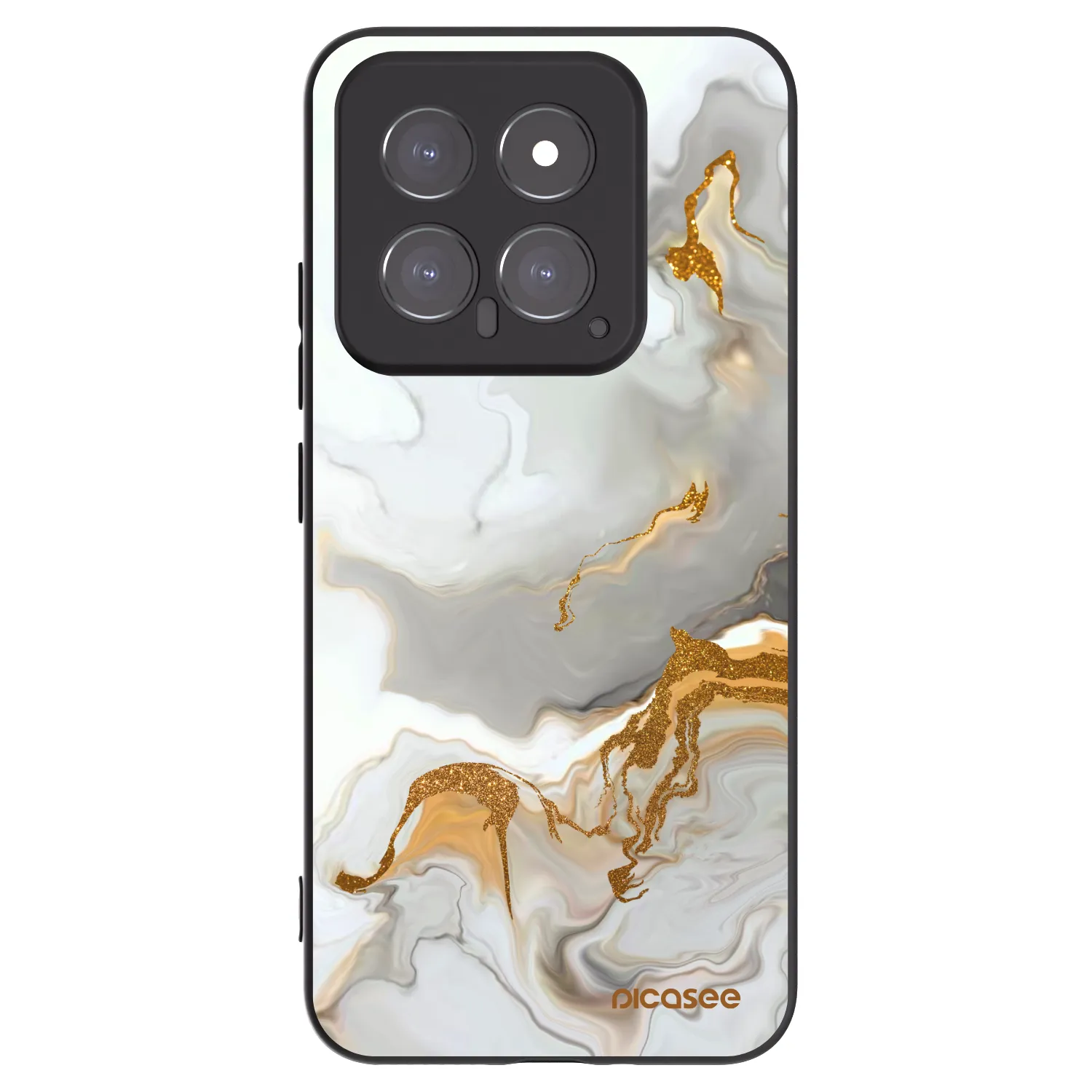 Picasee silikonski črni ovitek za Xiaomi 14 - Her