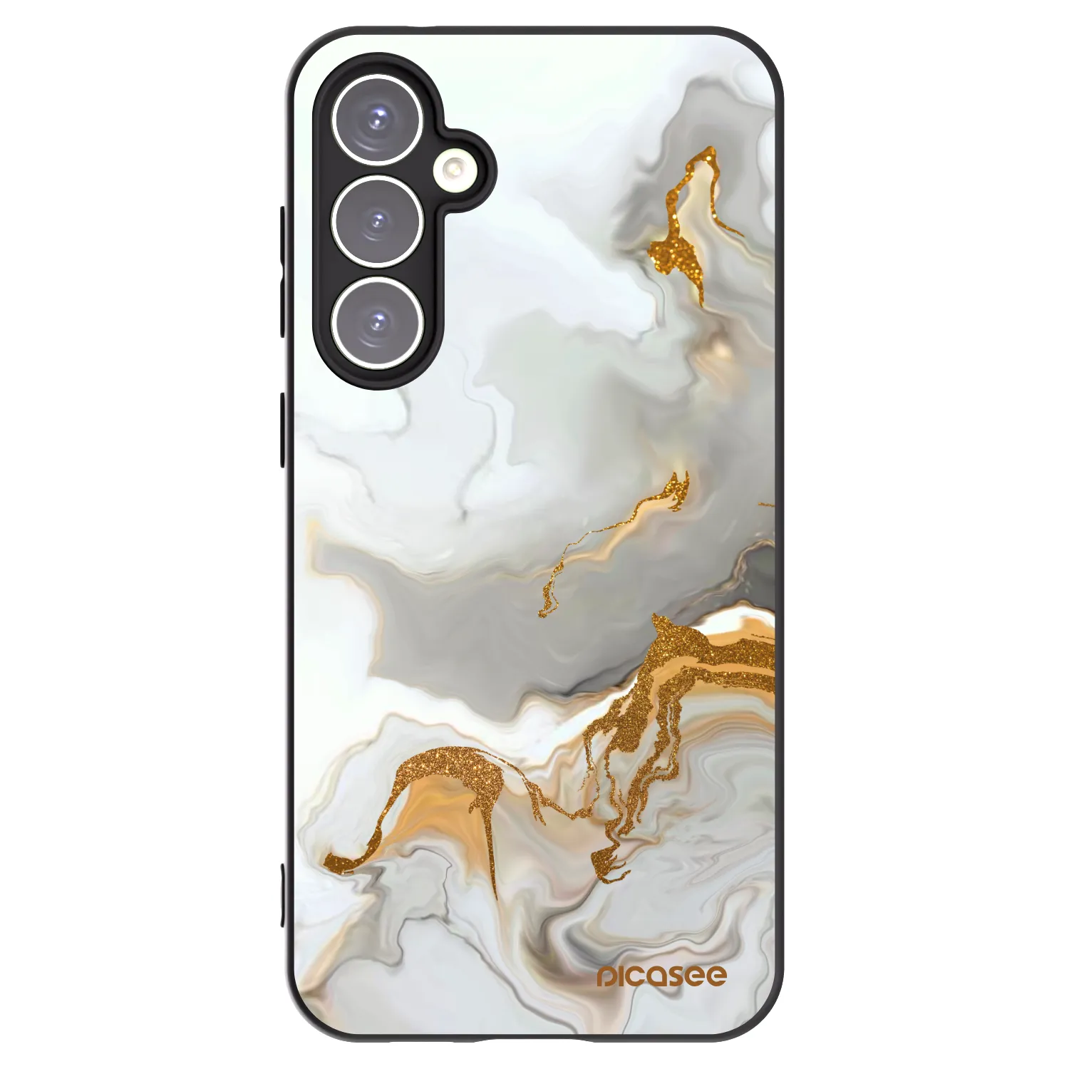 Picasee silikonski črni ovitek za Samsung Galaxy S23 FE S711B - Her