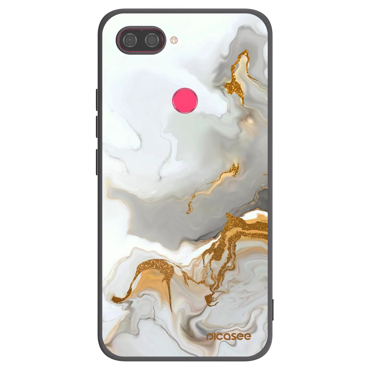 Picasee silikonski črni ovitek za Xiaomi Mi 8 Lite - Her