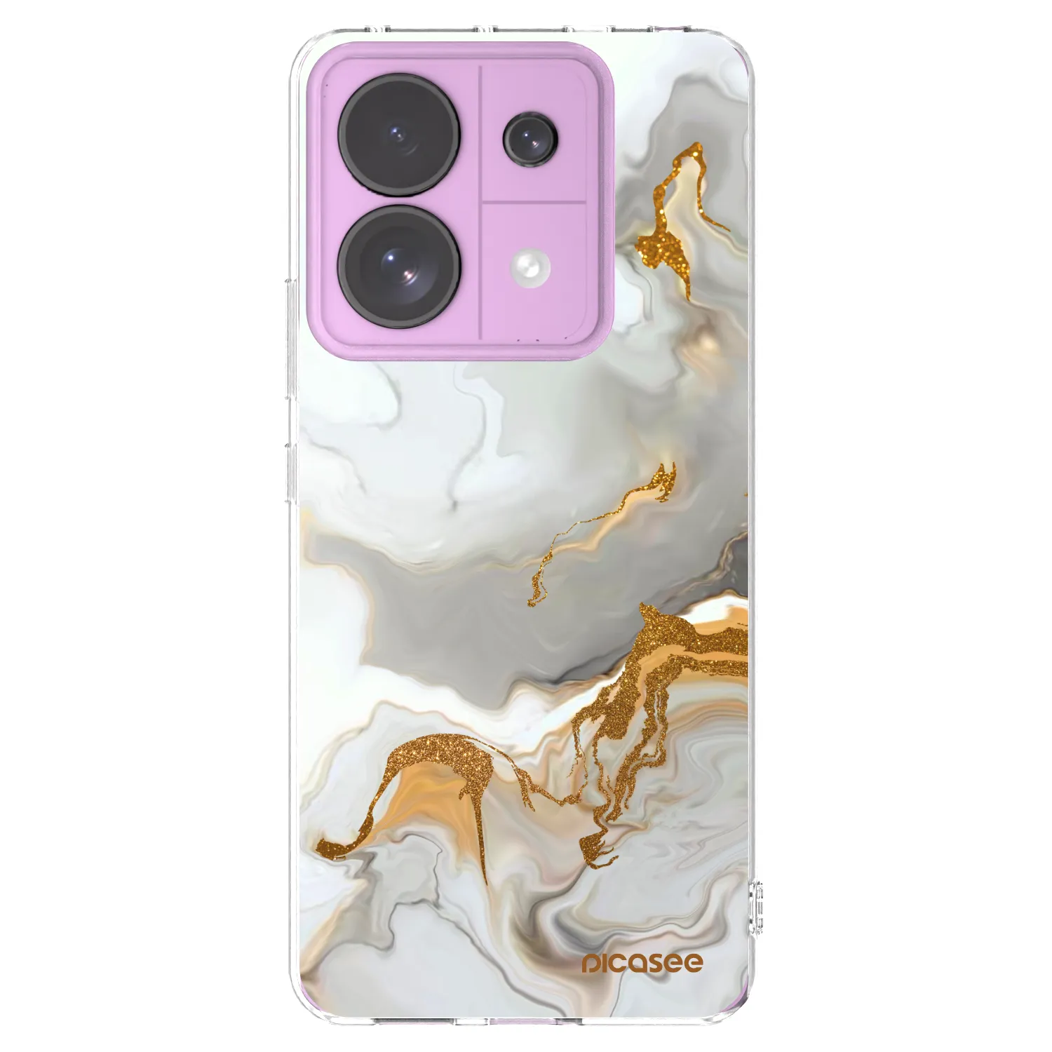 Picasee silikonski prozorni ovitek za Xiaomi Redmi Note 13 Pro 5G - Her
